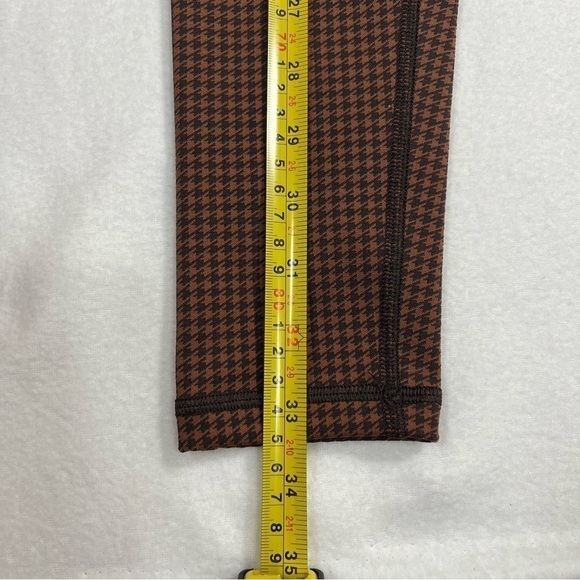 OFFLINE by AERIE Mini Brown and Black Houndstooth Drawchord Leggings Size XS - Picture 11 of 12